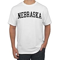 Wild Bobby State of Nebraska College Style Fashion T-Shirt