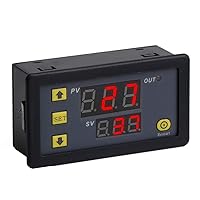 Automotive Digital Timer Relay Board DC 12V 20A 1500W Relay Module with Dual Time Display, Timing Relay Switch ON-Off Control Support Cycle of time Time Delay for Car Vehicle (DC 12V)