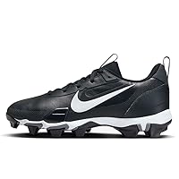 Nike Force Trout 9 Keystone Baseball Cleats (FB9728-001, Black/White-Anthracite-Cool Grey)