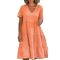Casual ' Dresses SpringSummer Sleeve Large Swing Dress