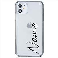 Case Compatible with iPhone 11 Personalized with Your Name, Protector Compatible with iPhone 11 Customizable, Case Compatible with iPhone Customized Shockproof TPU. Clear