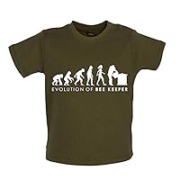 Evolution of Woman - Beekeeper - Organic Baby/Toddler T-Shirt