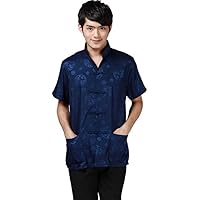Short Sleeve Tang Suit Kung Fu Shirt Chinese Shirt