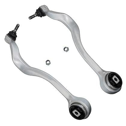 Detroit Axle - Pair Front Lower Forward Control Arms for BMW 525i 528i 530i Z8 [E39 Body Type] 2 Lower Forward Control Arms w/Ball Joints Assembly Replacement