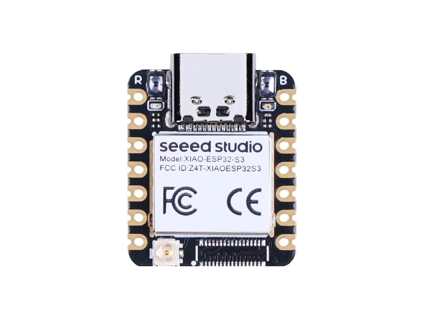 Seeed Studio XIAO ESP32S3-2.4GHz Wi-Fi, BLE 5.0, Dual-core, Battery Charge Supported, Power Efficiency and Rich Interface, Ideal for Smart Homes, IoT, Wearable Devices, Robotics
