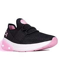 Nautica Kids Light Up Flashing Sneaker Athletic Running Shoes Lace-Up/Bungee/Slip-on |Boy - Girl|(Little Kid/Big Kid) Kappil Parks Neave Lights