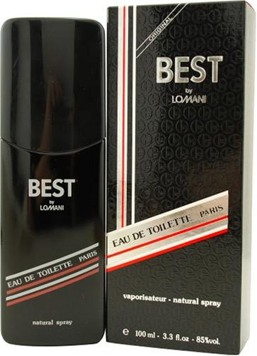 Lomani Best Eau de Toilette Spray for Men, 3.3 Ounce