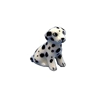 Melody Jane Dolls Houses Dollhouse Small Dalmatian Sitting Pet Puppy Dog Miniature Accessory 1:12