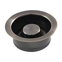 Kingston Brass BS3003VN Made to Match Garbage Disposal Flange, Black Stainless