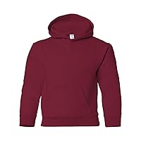 Gildan Big Boys' Heavy Blend Rib Knit Hooded Pocket Sweatshirt