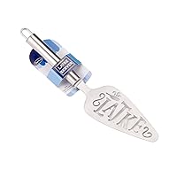 Rite Lite Stainless Steel Latke Server - Hanukkah Serving Spatula Jewish New Year Holiday Party Favors Kids Hostess Gifts Cooking Chanukah Kitchen Accessories Festival of Lights