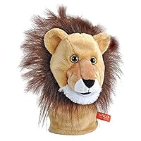 Wild Republic Puppet, Lion, 12 inches, Gift for Kids, Plush Toy, Fill is Spun Recycled Water Bottles