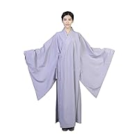 Shaolin Unisex Monk Kungfu Robe Zen Buddhist Long Gown