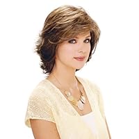 NATALIE PAGE STYLE THAT JUST BRUSHES Womens Wig R8-26H Color