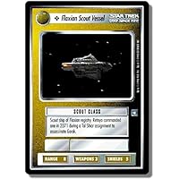Decipher Star Trek CCG 1E DS9 DEEP Space Nine FLAXIAN Scout Vessel 260C