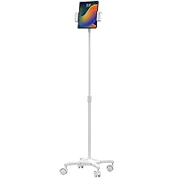CTA Digital Universal Desk Mount Universal Quick Connect Floor Stand for iPad 10th Gen 10.9