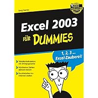Excel 2003 für Dummies (German Edition) Excel 2003 für Dummies (German Edition) Paperback