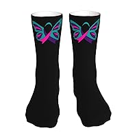 Thyroid Cancer Awareness Socks Men And Women Sock Unisex Stockings Sports Socks