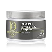 Natural Almond & Avocado Curling Creme, 12 Ounce