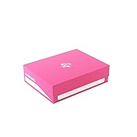 Gamegenic Token Holder | Protect and Store Game Tokens | Durable Storage Box for Tokens, Dice, Cards and other Game Accessories | Compatible with Board Games, LCG and TCGs | Pink Color | Made