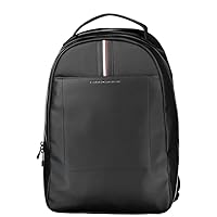 Tommy Hilfiger Men Corporate Backpacks, Black, One Size, Casual