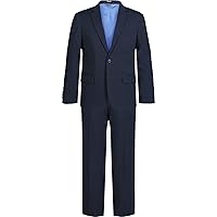 Tommy Hilfiger Boys' 2-Piece Formal Suit Set, Bright Blue, 14 Husky