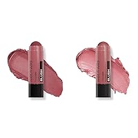 wet n wild Mega Glo Makeup Stick 2-Pack Bundle with Say It Ain't Rose & Current Jam Shades - Buildable Color for Eyes, Cheeks & Lips