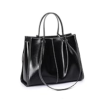 Cowhide Leather Women's Shoulder Bag Handbag Genuine Leather Premium Sense Large Tote Bag