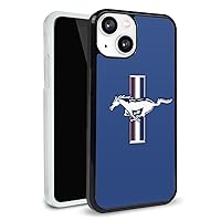 Ford Mustang Logo Protective Slim Fit Plastic Bumper Case Fits Apple iPhone 13