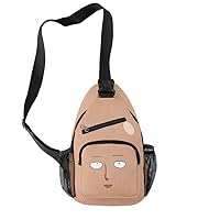 One Punch Man Anime Sling Backpack Crossbody Shoulder Bags Chest Bag Hiking Bag Style / 29