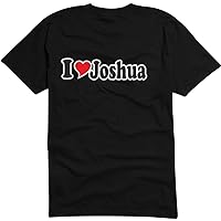 Black Dragon - T-Shirt Man - I Love with Heart - Party Name Carnival - I Love Joshua