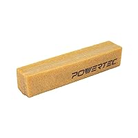 POWERTEC 71002V Abrasive Cleaning Stick for Sanding Belts & Discs | Natural Rubber Eraser - Woodworking Shop Tools for Sanding Perfection