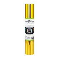 TECKWRAP Chrome Gold Adhesive Craft Vinyl Roll 1ftx5ft