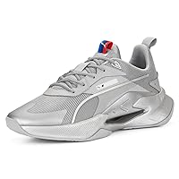 Puma Mens BMW MMS Lgnd Renegade Lace Up Sneakers Shoes Casual - Silver