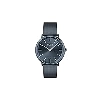 BOSS Men's SKYLINER Ultra Slim Quartz 40mm Watch | Water Resistant | Premium Minimalistic Timepiece for Business and Casual Wear