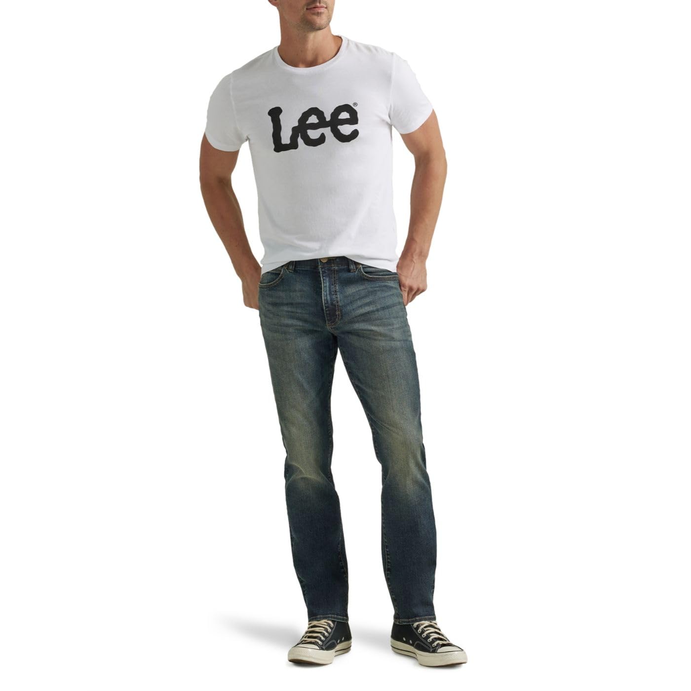 Lee Men's Extreme Motion Regular Straight Jean