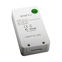 Smart Wifi Inline Switch 10A, Wireless Remote Control Your Light Switch with Timer from Anywhere, In Line module that Works with Alexa & Google Home App