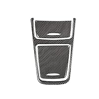 New Carbon Fiber Center Storage Box Cover Sticker Compatible with Mercedes Benz CLA C117 2013-2018 CLA180 CLA200 CLA 220 CLA250 (A-Style)