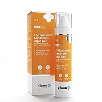 Cks the Derma Co Hyaluronic Sunscreen Aqua Ultra Light Gel With Spf 50 Pa+ For Broad Spectrum, UV A, UV B & Blue Light Protection For Oily Skin - 50G(Dermaco)