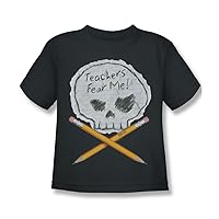 Teachers Fear Me - Juvy T-Shirt In Charcoal