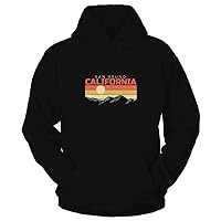 California Vintage San Bruno Mountain Sunset Retro Home State Hiking Souvenir Gift