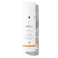 IMAGE Skincare, VITAL C Hydrating Facial Cleanser, Gentle Face Wash with Vitamin C, E and A