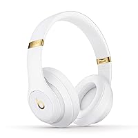 Studio3 Wireless Noise Cancelling Over-Ear Headphones - Apple W1 Headphone Chip, Class 1 Bluetooth, 22 Hours of Listening Time, Built-in Microphone - White