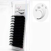 HBZGTLAD New U/C/D/DD 8-20mm Faux Mink Individual Eyelash Lashes Maquiagem Cilios For Professionals Soft Mink Eyelash Extension (0.05mm-D, 22mm)