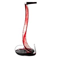 Hand Blown 100% Crystal Glass Cobra Wine Decanter, Creative Snake-shaped Decanter Red Wine Carafe …