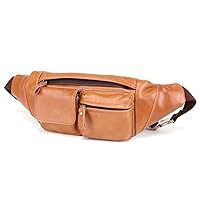 Buyter Casual Retro Leather Men's Shoulder Messenger Chest Sling Bag