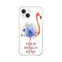 Personalized Custom Phone Case for iPhone 14 - Transparent TPU Material - Unique & Stylish Design - Perfect Fit & Protection