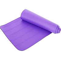 15mm Thick Yoga Mat, Non Slip Yoga Mat with Carry Strap, Eco Friendly & SGS Certified NBR Material – Odorless, Non Slip, Durable and Lightweight, Thickness 15mm