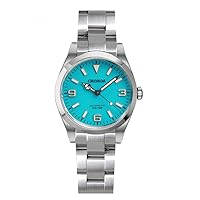 L6016 Automatic Dress Men Watch Sapphire Glass 8215 Mechanical Stainless Steel Bracelet Wristwatches