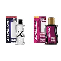 X Premium Silicone Personal Lubricant (5oz), Extra Long-Lasting Silky & Lube Plus Libido (2.5oz), Intimate Arousal Lube Heightens Desire and Sensitivity